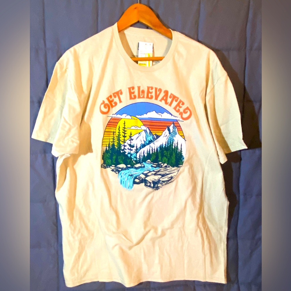 Men’s “Get Elevated” T-Shirt XL By Mad Engine